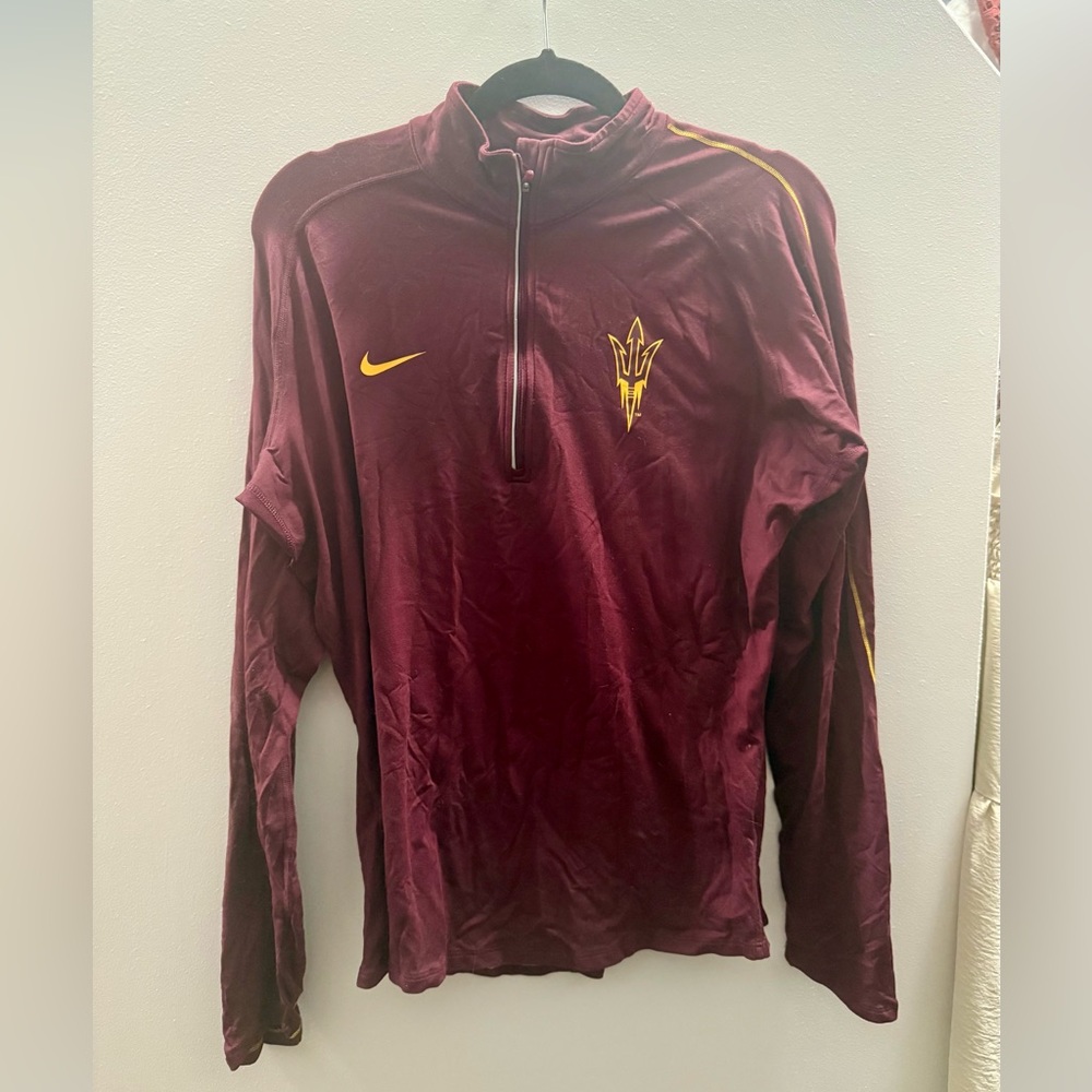 Size XL Arizona State quarter zip!…